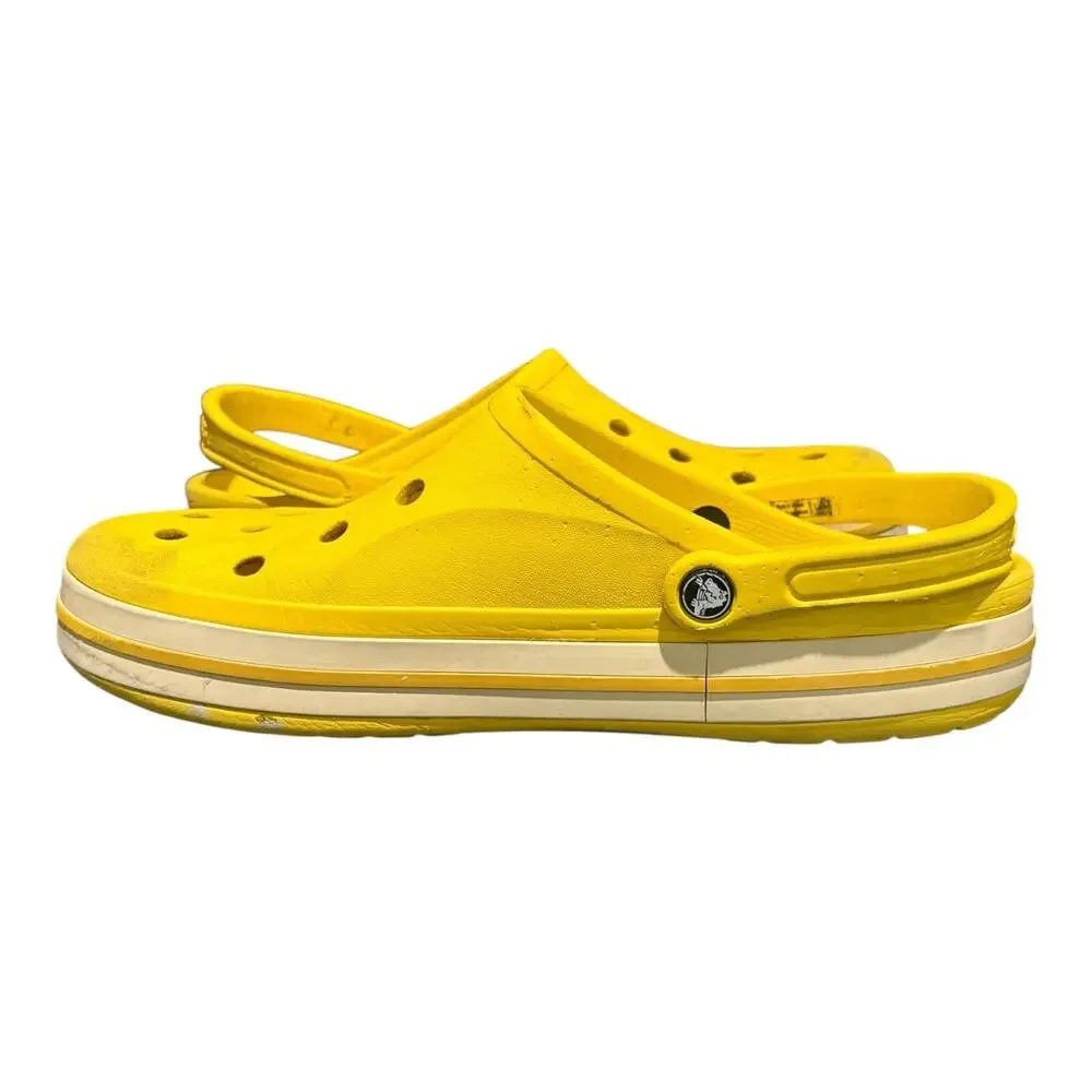 Crocs Bayaband Clog Men’s Size 13 Yellow 25SUCL205089_Z2V3 Comfort Clogs - Picture 7 of 9